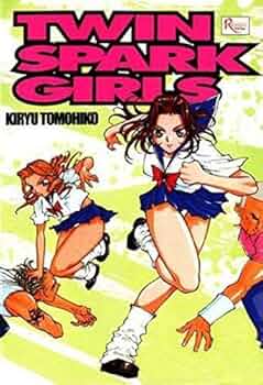 【未使用に近い】【初版】TWIN SPARK GIRLS 2 TWIN SPARK GIRLS ツインスパークガールズ 桐生知彦 ワニ